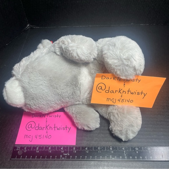 BNWT GRAY GUND SNUFFLES 10” PLUSH BEAR PRICE FIRM - Picture 11 of 14